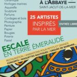 affiche salon escale en terre emeraude